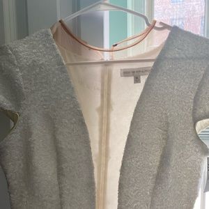 Dress the Population white sequin dress